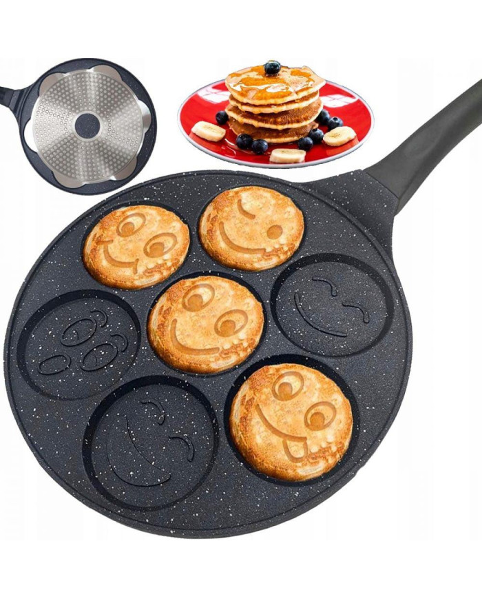 Ponev za peko plačink in jajc 26cm z emoji