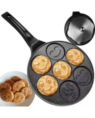 Ponev za peko plačink in jajc 26cm z emoji