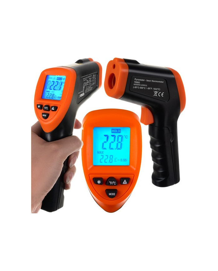 Digitalni laserski termometer