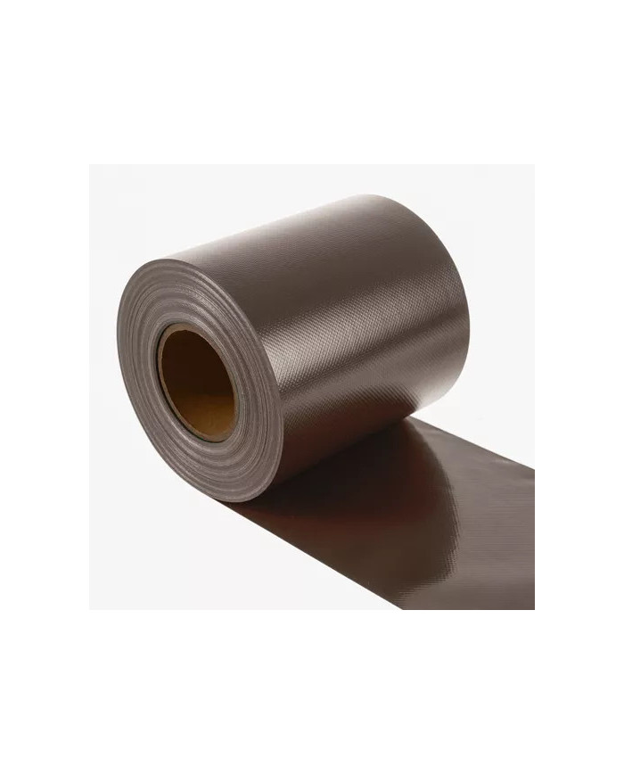 PVC Trak za panelno ograjo rjav 35m 630g