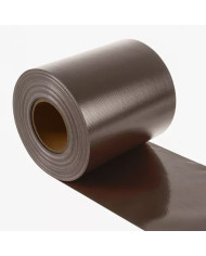 PVC Trak za panelno ograjo rjav 35m 630g