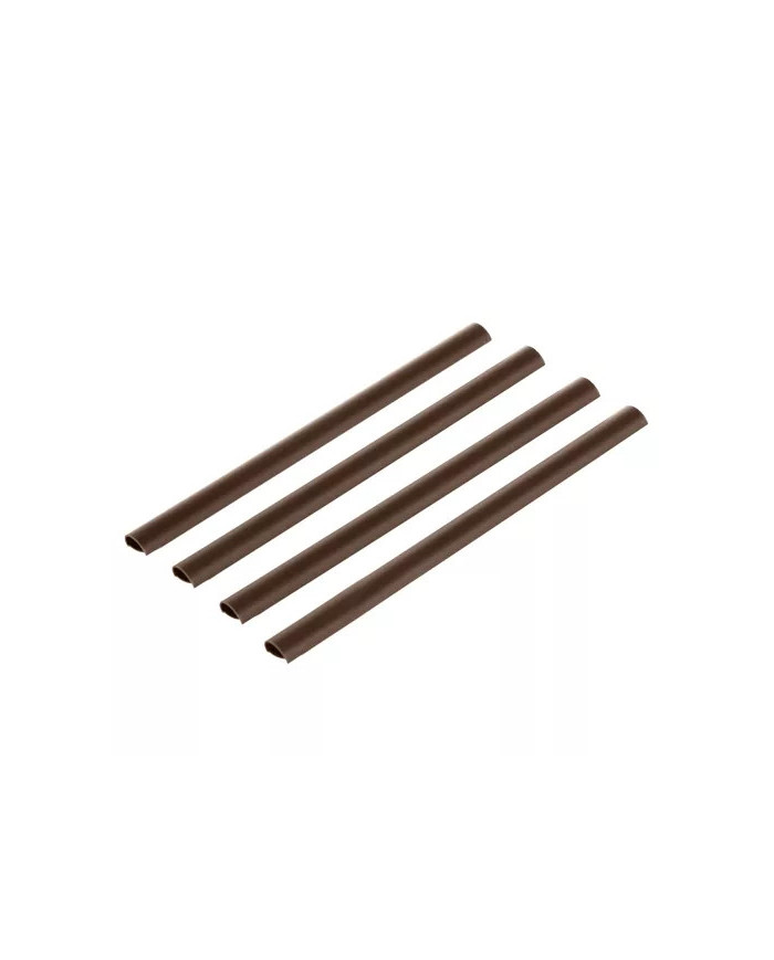 PVC Trak za panelno ograjo rjav 35m 630g