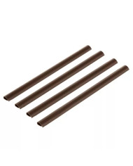 PVC Trak za panelno ograjo rjav 35m 630g