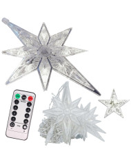 copy of Novoletne lučke svetlobna zavesa 138 LED toplo bela USB zvezde