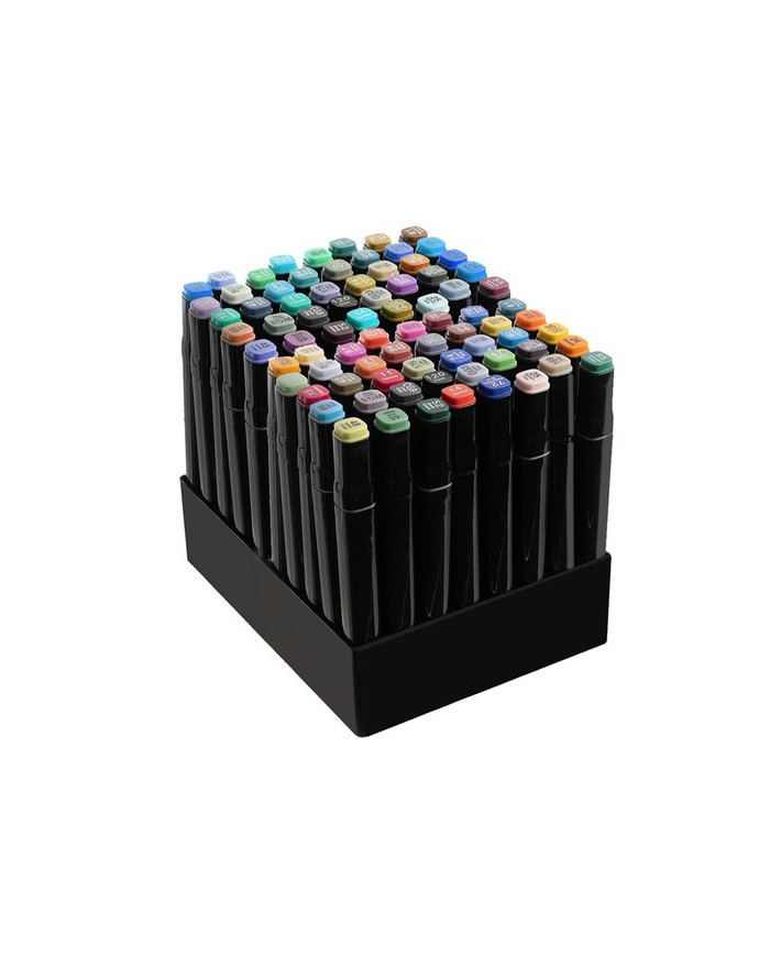 Dvostranski markerji set 80 kos