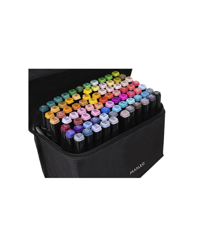 Dvostranski markerji set 80 kos