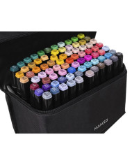 Dvostranski markerji set 80 kos