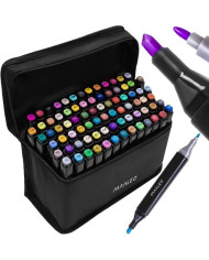 Dvostranski markerji set 80 kos