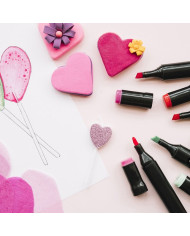 Dvostranski markerji set 80 kos