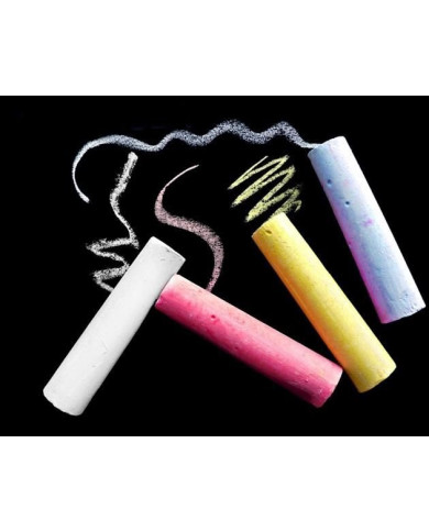 Samolepilna tabla za krede 45x200cm set 5 kred