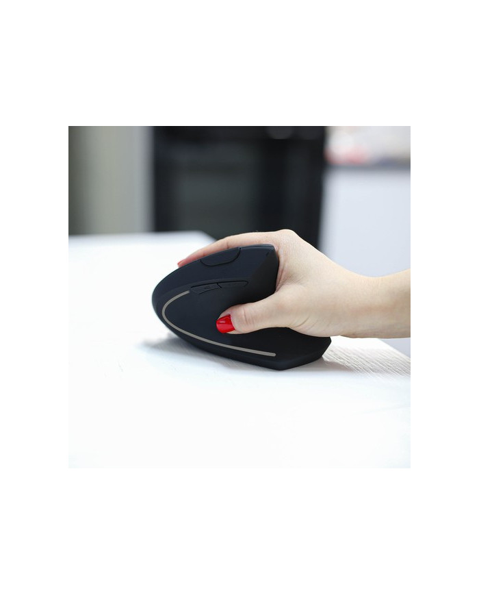 Ergonomska brezžična vertikalna optična miška 1200DPI