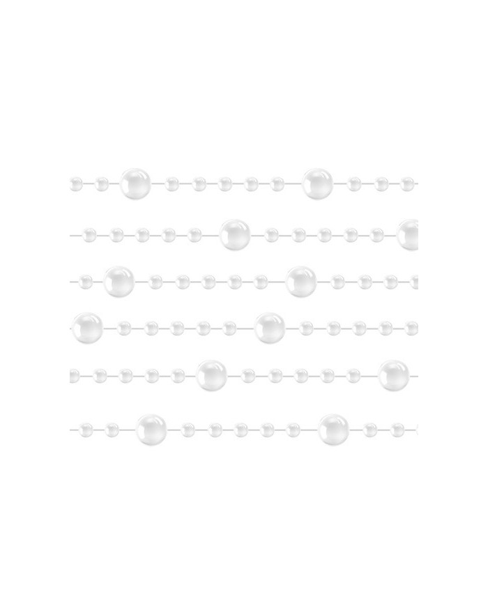 Girlanda za božično drevo - biseri 5m