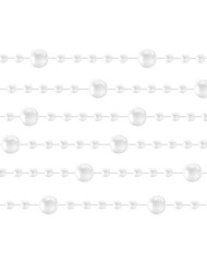 Girlanda za božično drevo - biseri 5m