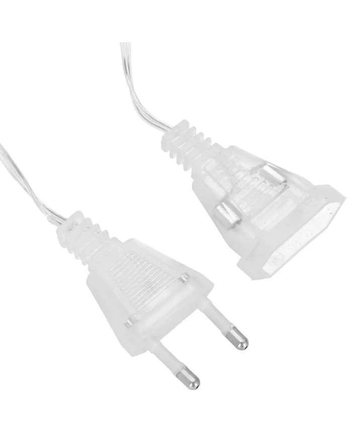 LED svetlobna zavesa zvezde večbarvne 3m