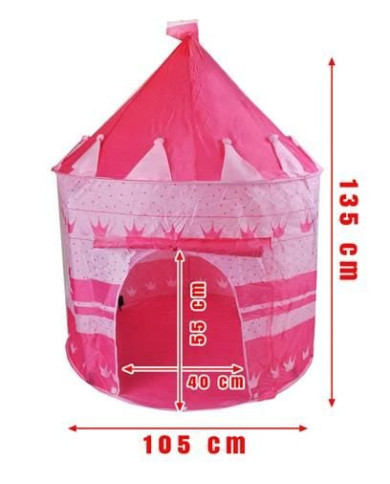 Otroški šotor roza