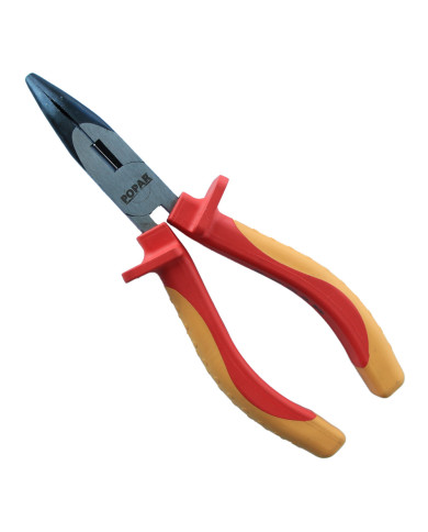 KLEŠČE TELEFONSKE UKRIVLJENE VDE Kromirane, na obešalu POPAR 150 mm