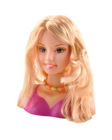 Glava stilske lutke za oblikovanje z dodatki KRUZZEL