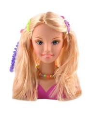 Glava stilske lutke za oblikovanje z dodatki KRUZZEL