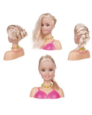 Glava stilske lutke za oblikovanje z dodatki KRUZZEL