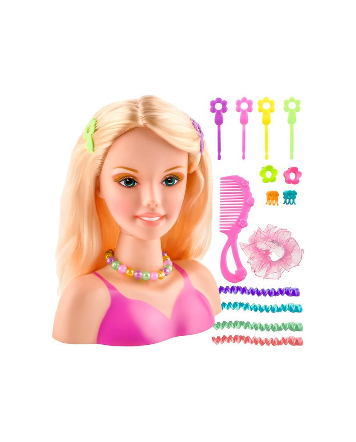 Glava stilske lutke za oblikovanje z dodatki KRUZZEL