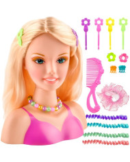 Glava stilske lutke za oblikovanje z dodatki KRUZZEL