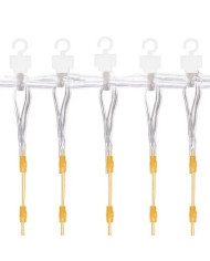 copy of LED svetlobna zavesa z daljinskim upravljalnikom, IP65, topla bela