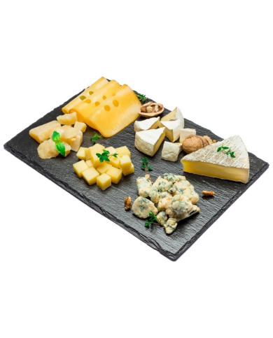 Kamnit servirni pladenj pravokotne oblike 30 x 20 cm