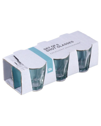 Set steklenih kozarcev za žgane pijače 40 ml