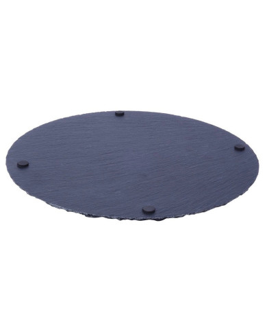 Kamnita okrogla deska za serviranje 30 cm