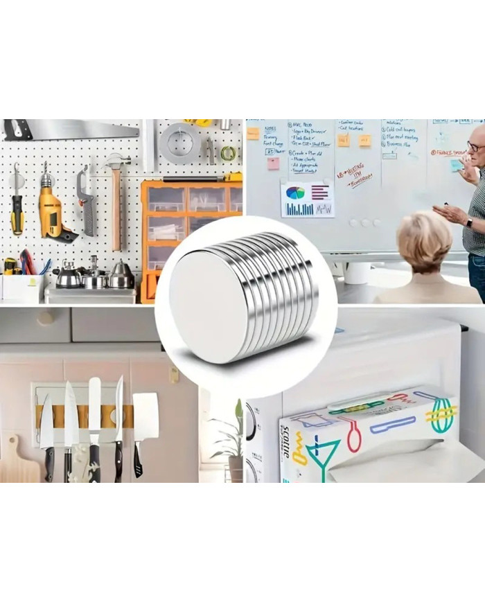 Neodim magneti 10x2mm 10kosov