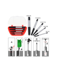 Komplet za odstranjevanje poškodovanih vijakov