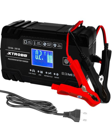 12-24V Hitri avtomatski polnilec za akumulatorje