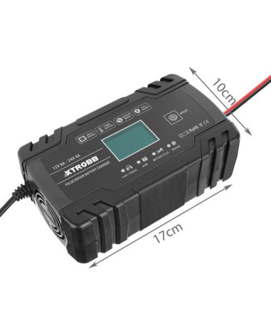 12-24V Hitri avtomatski polnilec za akumulatorje
