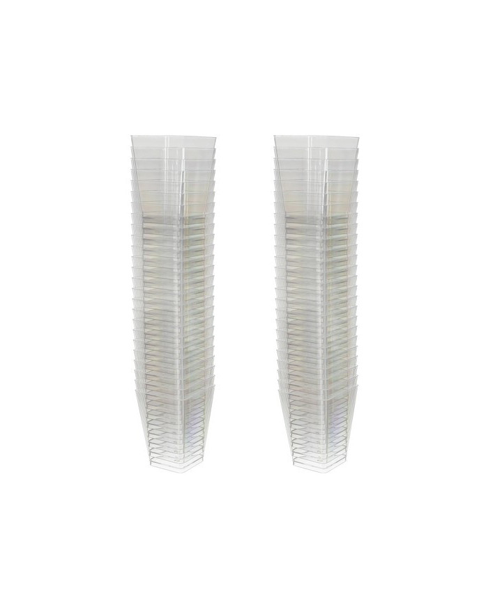 Kvadratne PVC skodelice za sladice 120ml