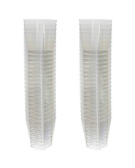 Kvadratne PVC skodelice za sladice 120ml