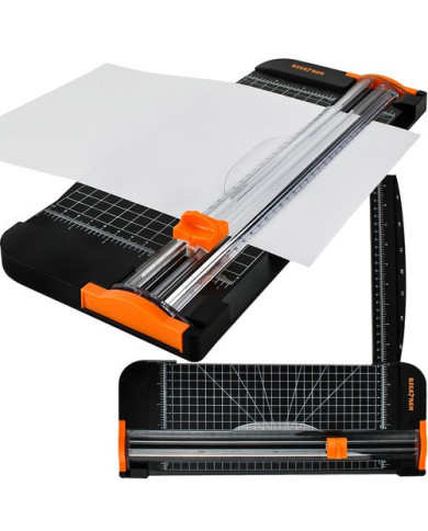 Rezalnik z okroglim rezilom za rezanje papirja in folije do 12 listov A3