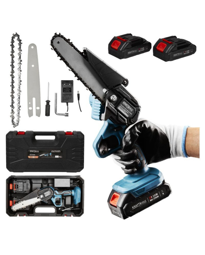 Akumulatorska ročna žaga za obžagovanje dreves