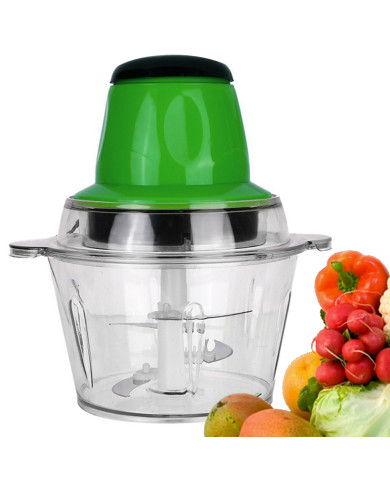 Električni večnamenski sekljalnik za meso, zelenjavo in sadje