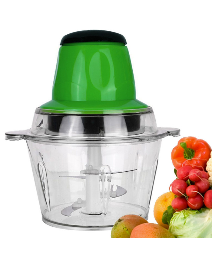 Električni večnamenski sekljalnik za meso, zelenjavo in sadje