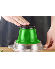 Električni večnamenski sekljalnik za meso, zelenjavo in sadje