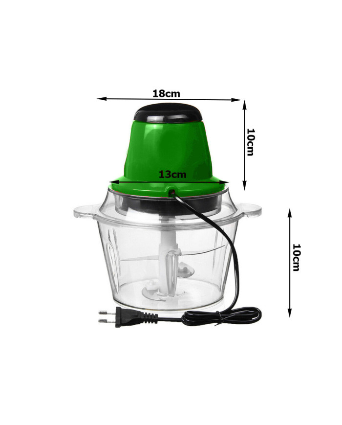 Električni večnamenski sekljalnik za meso, zelenjavo in sadje