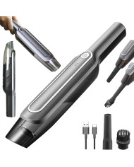 Akumulatorski prenosni HEPA avtomobilski sesalnik 60W USB