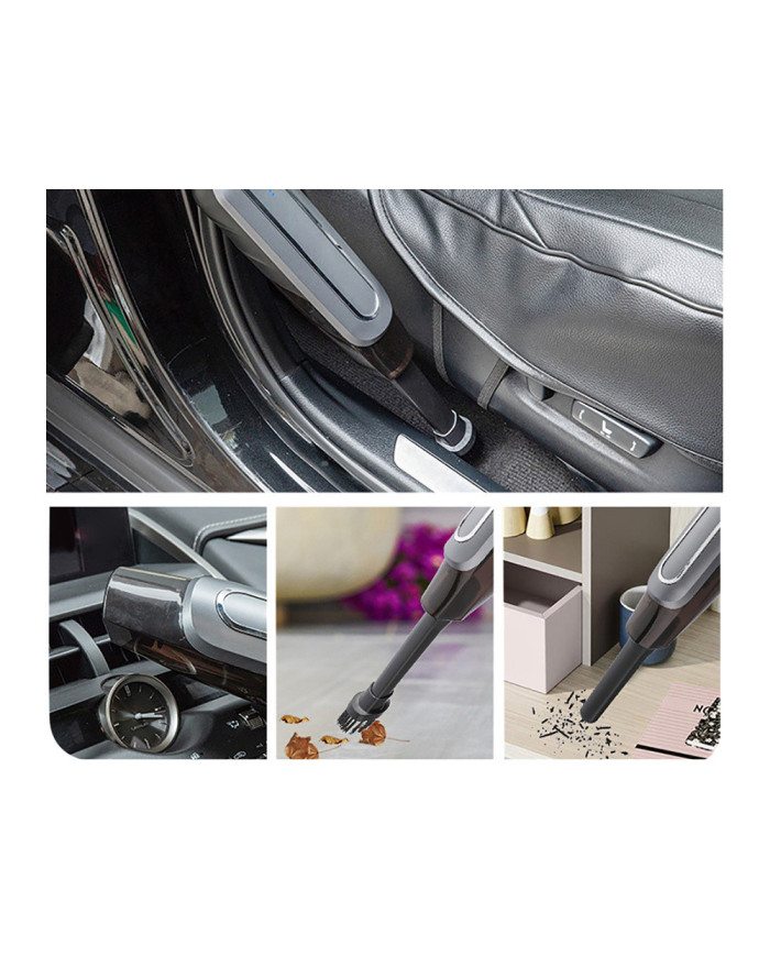 Akumulatorski prenosni HEPA avtomobilski sesalnik 60W USB