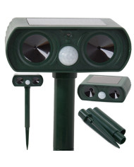 Sprinkler 3-kraki vrtljivi pršilnik, črn