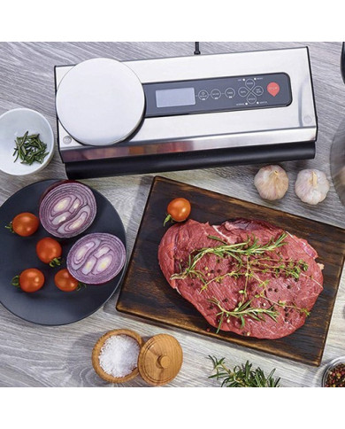 Aparat za vakuumiranje varjenje in tehtanje + 9 rolic folije