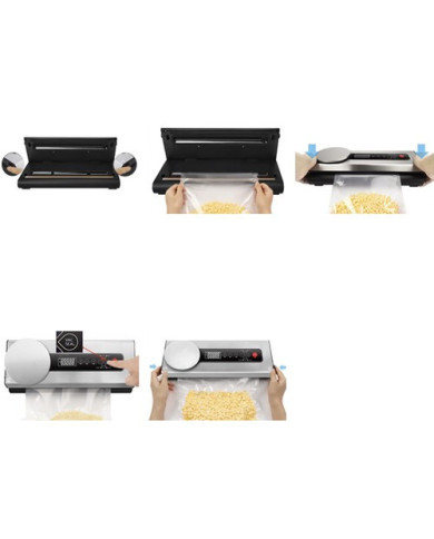 Aparat za vakuumiranje varjenje in tehtanje + 9 rolic folije
