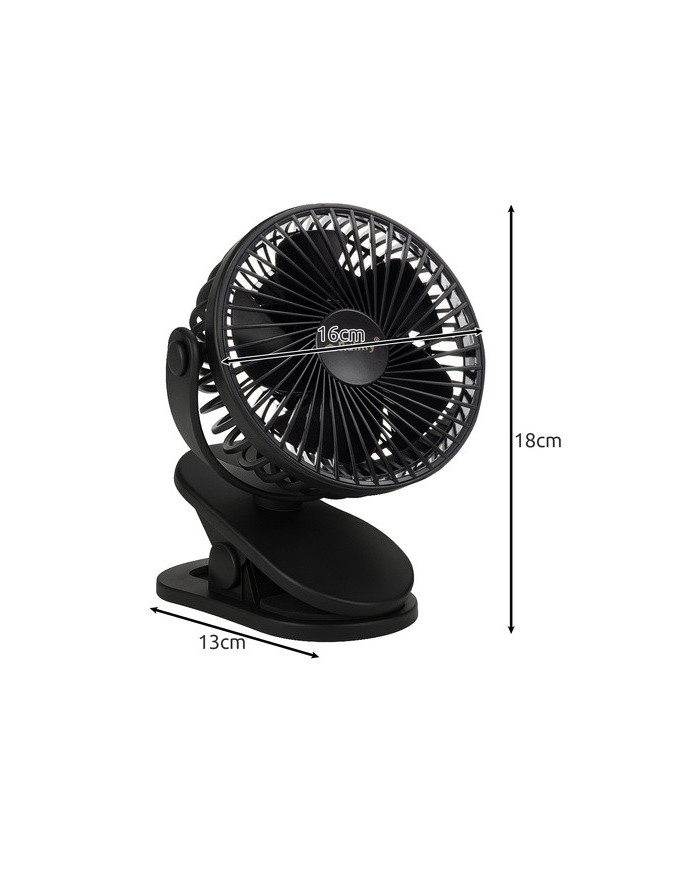 Brezžični namizni ventilator USB