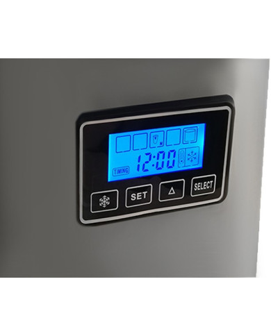 Inox barski ledomat aparat za izdelavo ledenih kock 2,2l