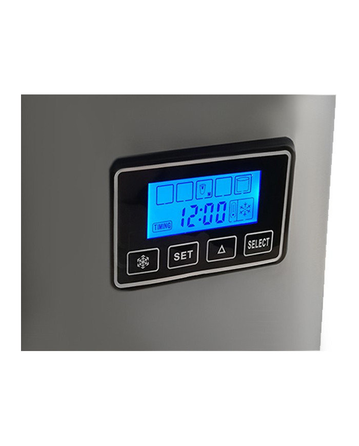 Inox barski ledomat aparat za izdelavo ledenih kock 2,2l