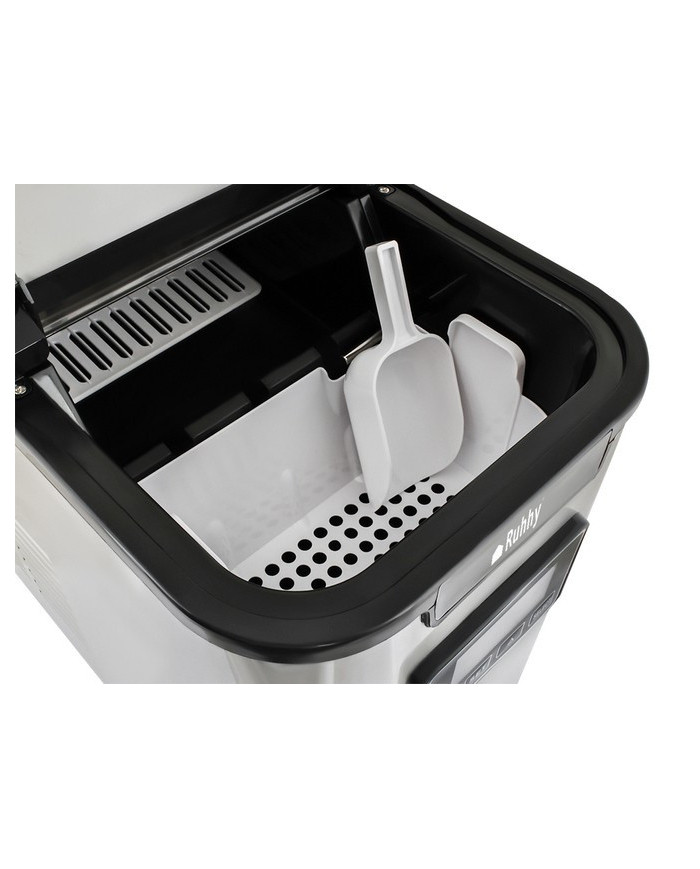 Inox barski ledomat aparat za izdelavo ledenih kock 2,2l